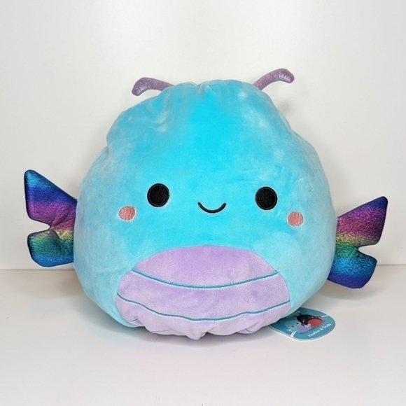 Heather & Trudy Squishmallows Flipamallows butterfly ladybug blue black red 12" - Picture 2 of 8